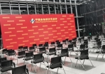 方管小鋁架廣告背景架案例